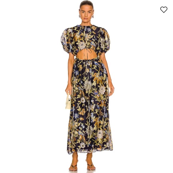 SIR the label Dresses & Skirts - SIR. Lilian Puff Sleeve Midi Dress